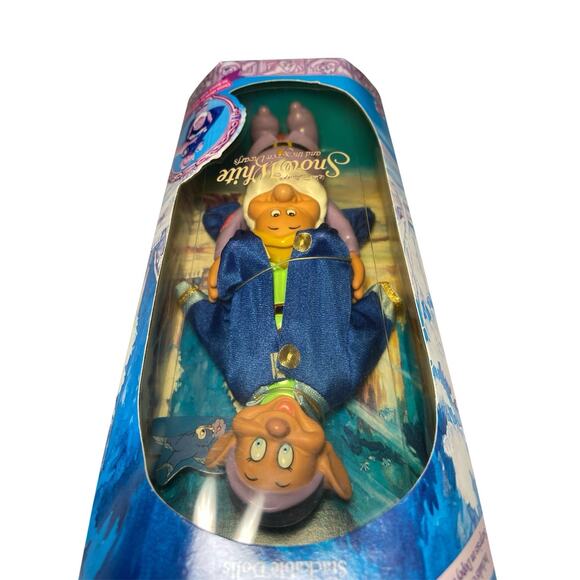 VTG Walt Disney Snow White & The 7 Dwarfs Dopey & Sneezy Stackable Dolls 1990s - Picture 6 of 8